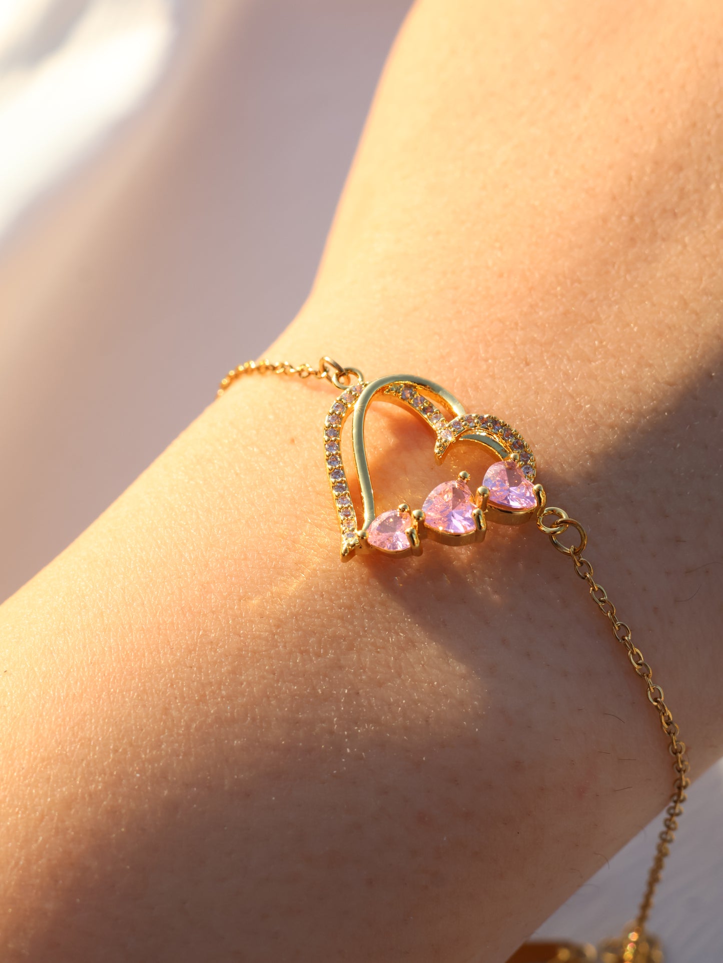 3 TAŞ TEK AŞK BİLEKLİĞİ